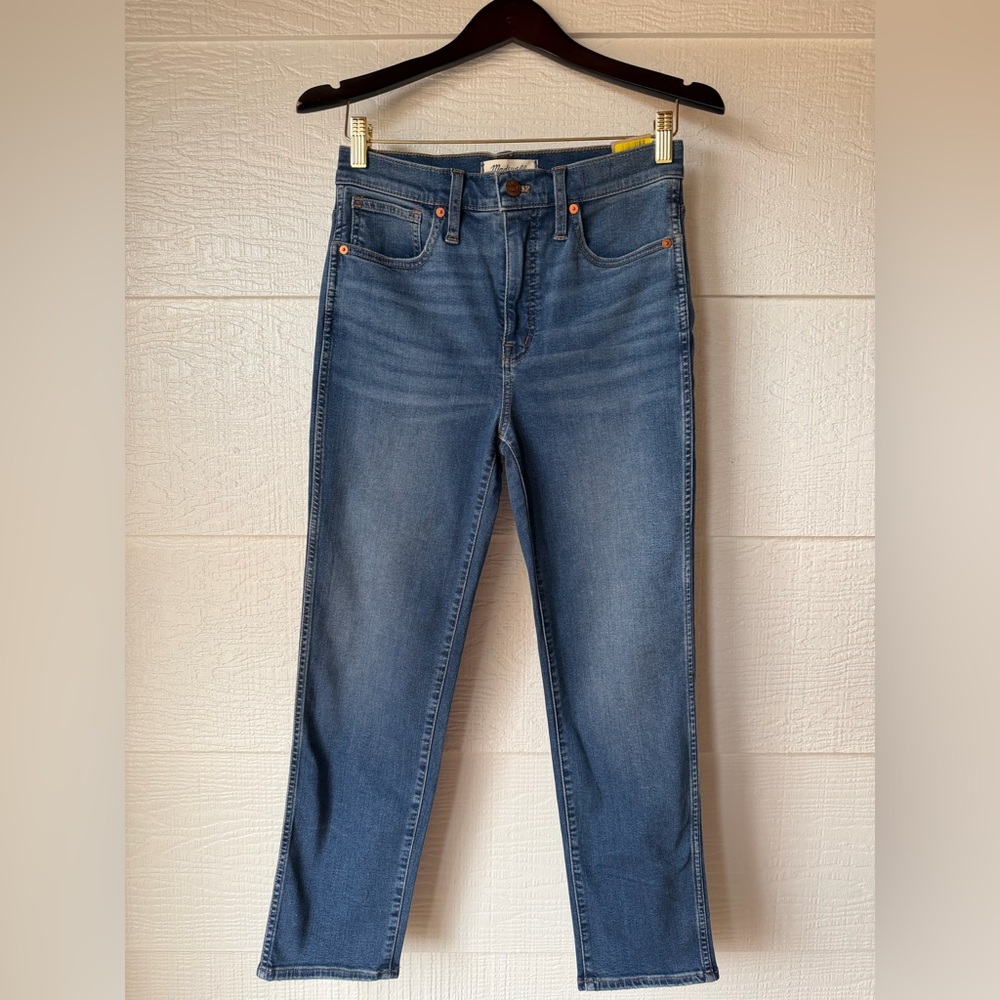 Madewell Stovepipe Jeans W26 Lenzing EcoVero NWT 26” Inseam